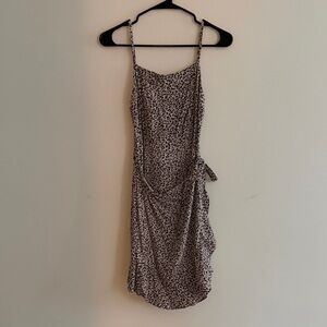 Abercrombie & Fitch Animal Print Mini Dress